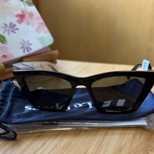 LeSpecs Black Sunglasses